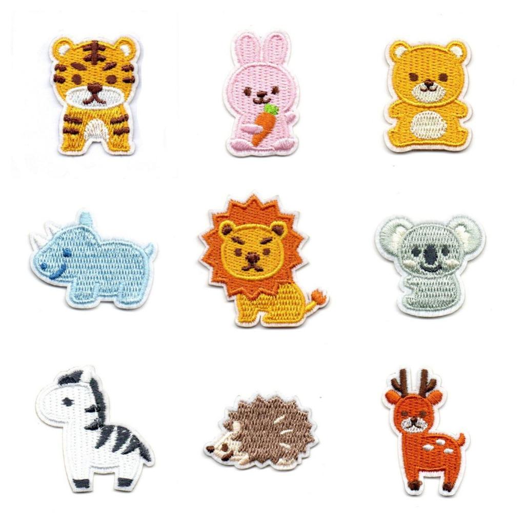 Parche Bordado de Conejo de Dibujos Animados para Ropa, Zapatos, Sombreros, Bolsos y Decoraciones DIY.