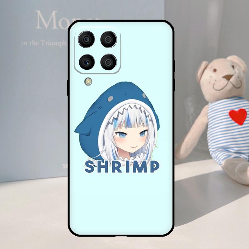 Anime Hololive Gawr Gura For Samsung Galaxy M12 M32 M52 M31 M55 M15 M11 M21 M13 M33 M35 M53 M14 M34 M54 M06 M16 Case