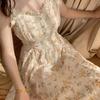 Sweet Floral French Summer Dress: Fairy-Style Camisole