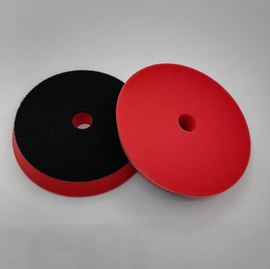 Japanese Beveled Car Polishing Sponge Pad for DA Machines - Self-Adhesive Scratch Repair and Restoration Pad