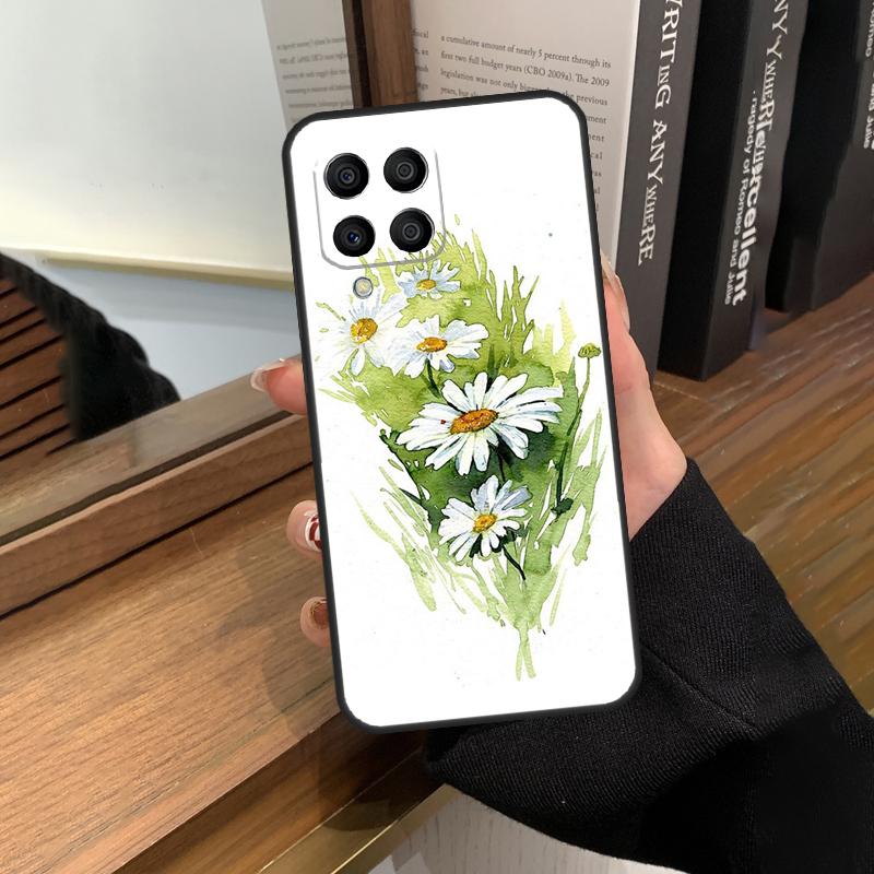 

Daisy Watercolor Case For Samsung Galaxy M56 M06 M16 M36 M52 M32 M12 M54 M34 M14 M35 M55 M15 M11 M31 M13 M53 Samsung M16