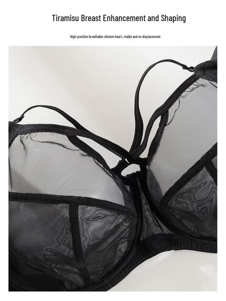 Plus Size Anti-Sagging Breathable Lingerie for Women with Large Busts.