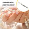 Eyelash Tweezers Straight Tip Eyebrow Nipper Multi-Purpose Easy To Clean Flexible Durable Wear-resistant Lash Supplies