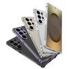 Samsung S25 Ultra Metal Frame Phone Case - Heat Dissipation, Bare Metal, Sea Horse Buckle Compatible with S24U