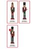 20-Inch Wooden Nutcracker Puppet for Christmas Home Decoration