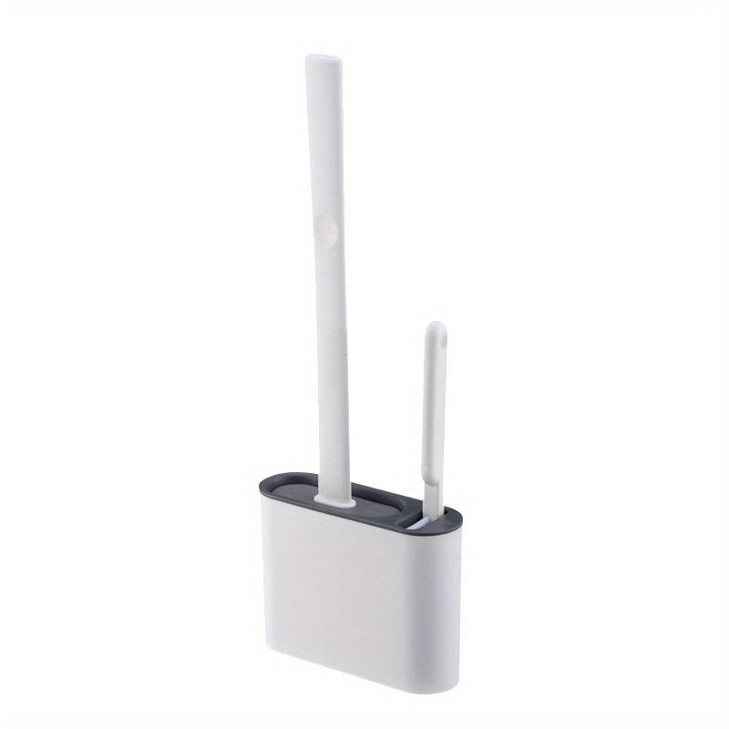 Toilet brush household dead-end bathroom no-hole silicone cleaning gods wall-mounted toilet brush