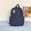 Schoolbag New Retro Trend Backpack Fresh Junior High School Student Campus Schoolbag Women's Light Commuter Backpack