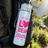 1PC Love Being Counselor Text Graphic,750ml Color Plastic Sports Water Bottle,Leakproof Flip Straw Lid,Suitable for Sports Office Home Use