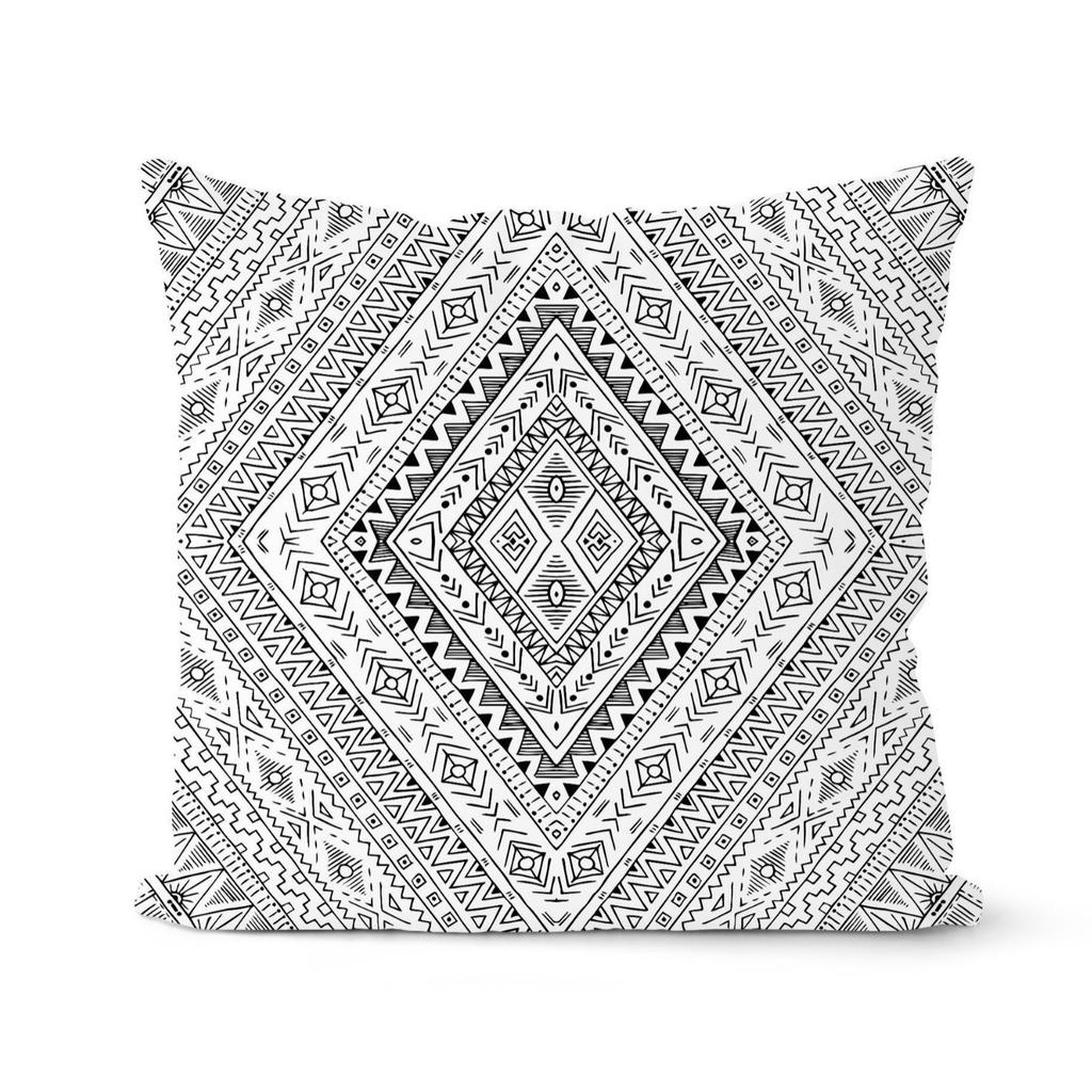 Ethnic Style Throw Pillow Cover Retro Abstract Decoration Home Bedroom Living Room Sofa Cushion Pillow Cover