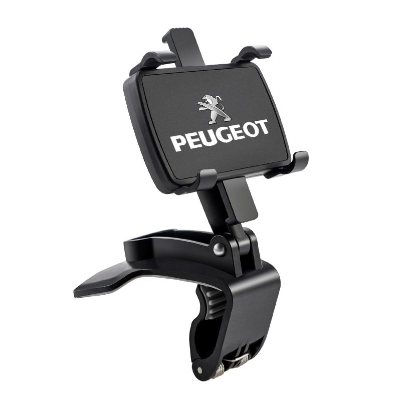 Car Phone Dashboard 360° Holder Rotary Smartphone Valve Stem For Peugeot 5008 508 408 4008 308 3008 208 2008 Landtrek