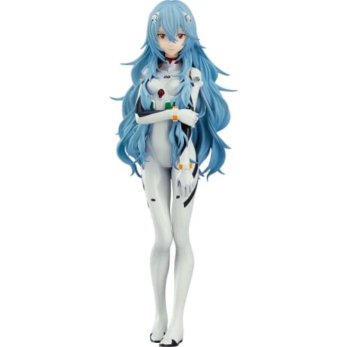 POP UP PARADE Evangelion: New Theatrical Edition Rei Ayanami Long Hair Ver. Non-scale Plastic Pre-painted Complete Figure Second Resale