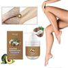 Gentle Hair Removal Cream For Sensitive Skin With Coconut Oil Fast Acting Smooth Hair Remover For All Body Areas Easy Rinse 100g