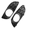 AC34-Front Bumper Fog Light Frame Front Bumper Hole Cover Fog Lamp Cover Fortoyota Yaris VITZ 52128-52040 52127-52220