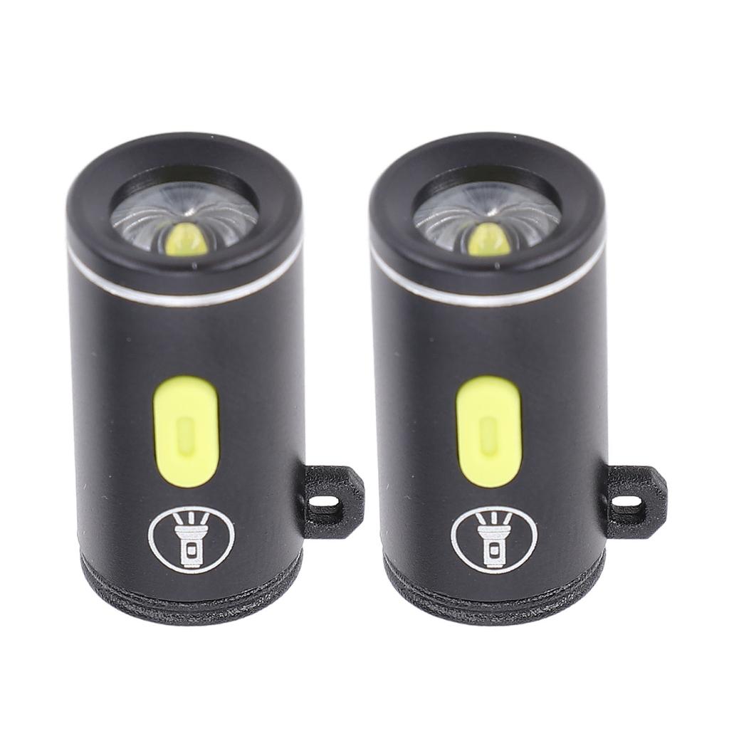 2pcs Small USB LED Lamp Lights LED Flashlight Type C Powered Compatible with Power Bank Laptop Phone Charger Phone for