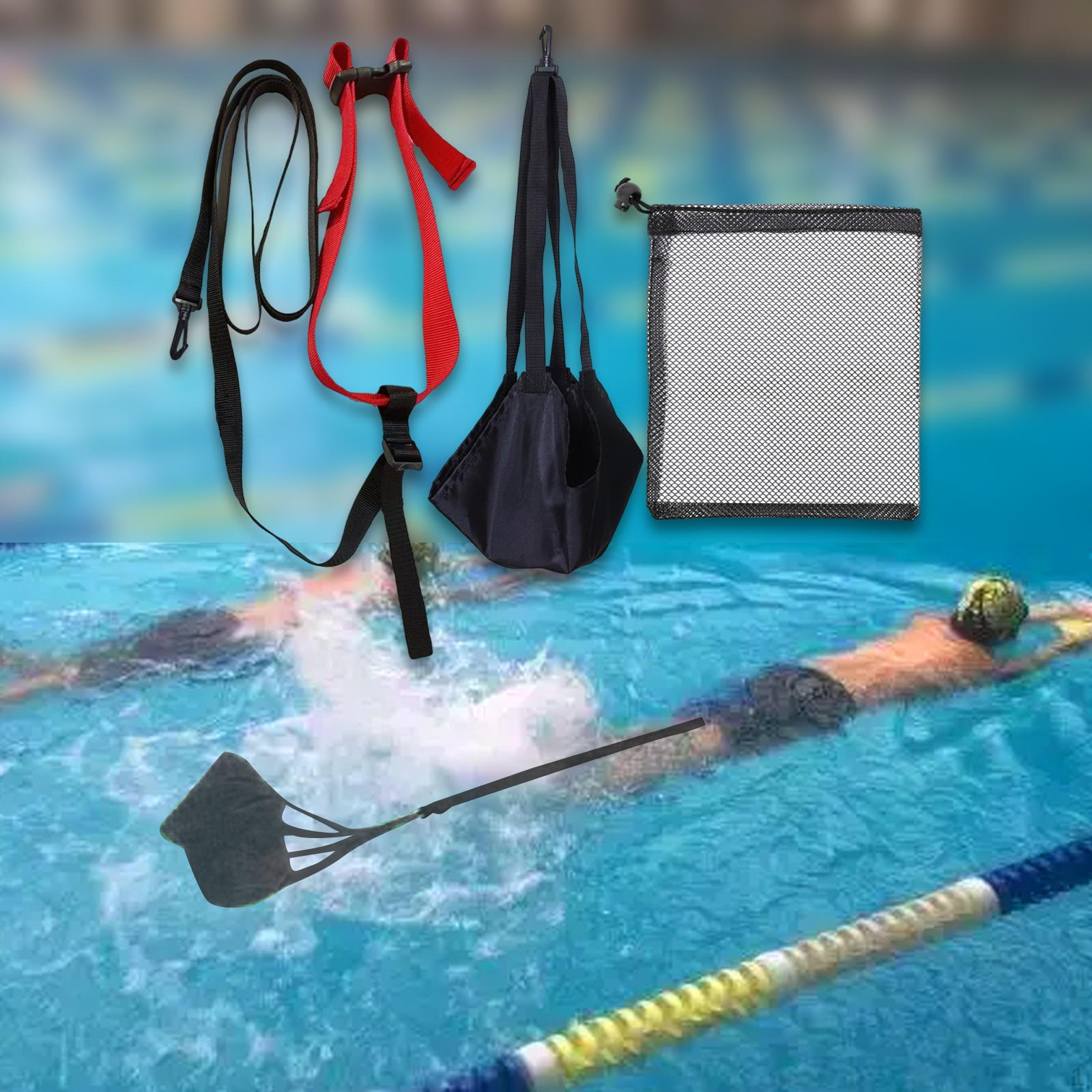 

Водный комплект для тренировок с сопротивлением, регулируемое снаряжение для водных видов спорта Black and Small