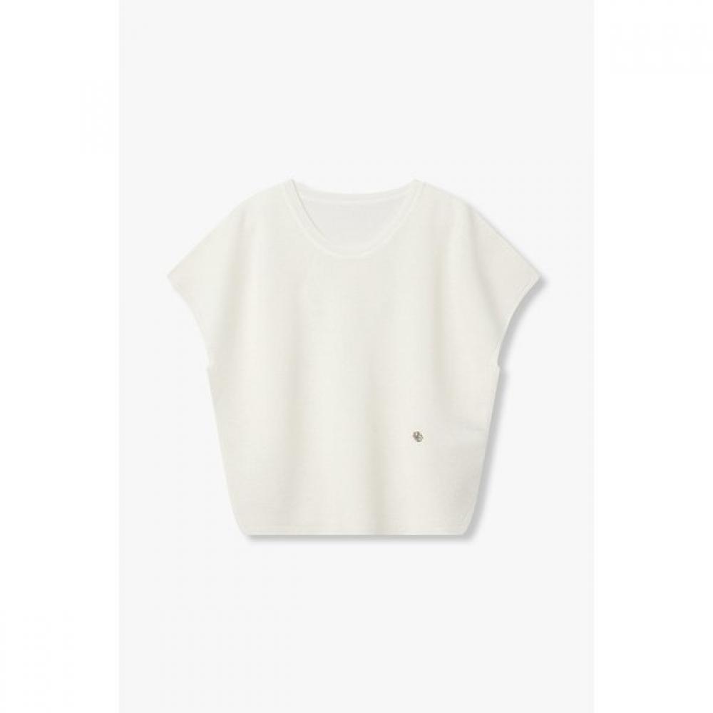 

Vov Loose Fit Asymmetric Knit Pullover 7156250008 white/OS (one size)