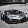 1/24 Scale Lamborghini Poison Veneno Car Alloy Car Diecast Metal Model Sound & Light Toy Computer Desktop Ornaments Children Toy Gift