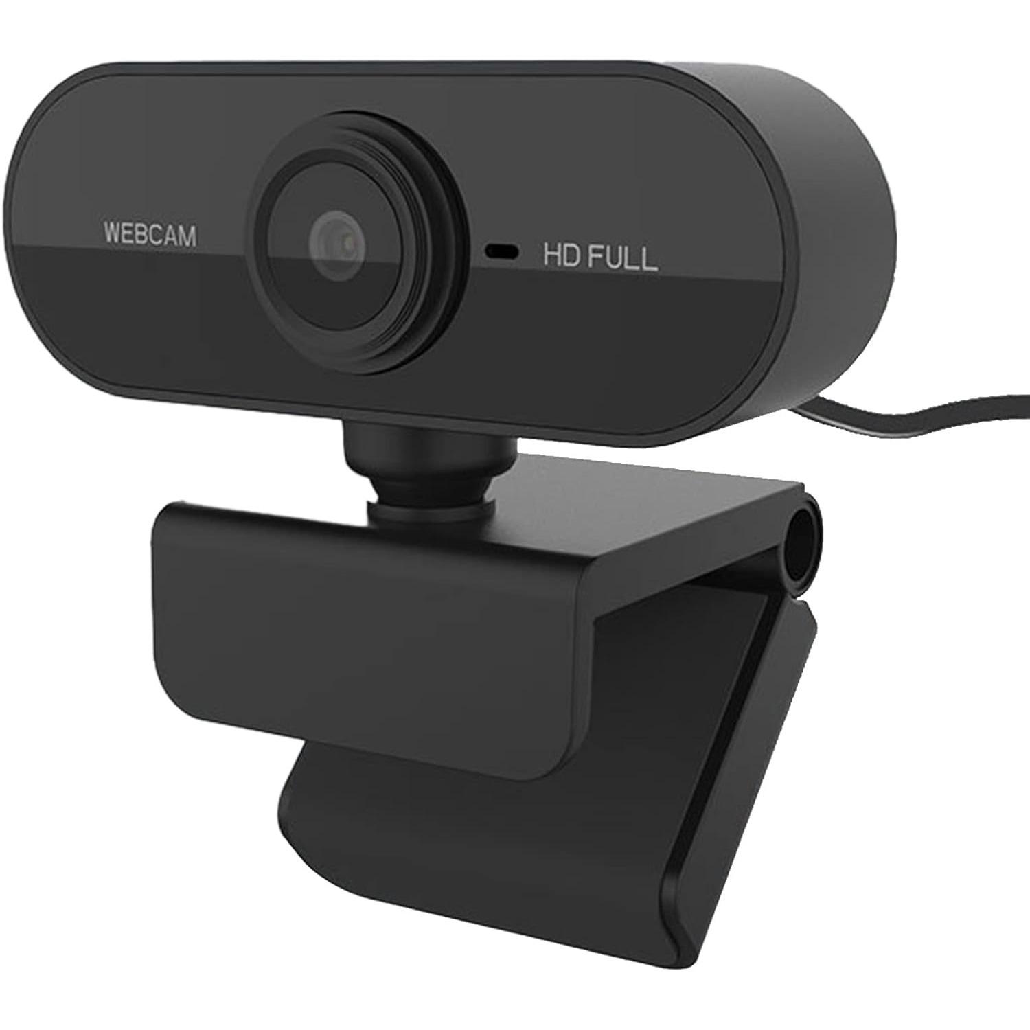 

Computer Camera with Microphone 2K USB HD 1080P PC Webcam for Call Conferencing Gaming чорний