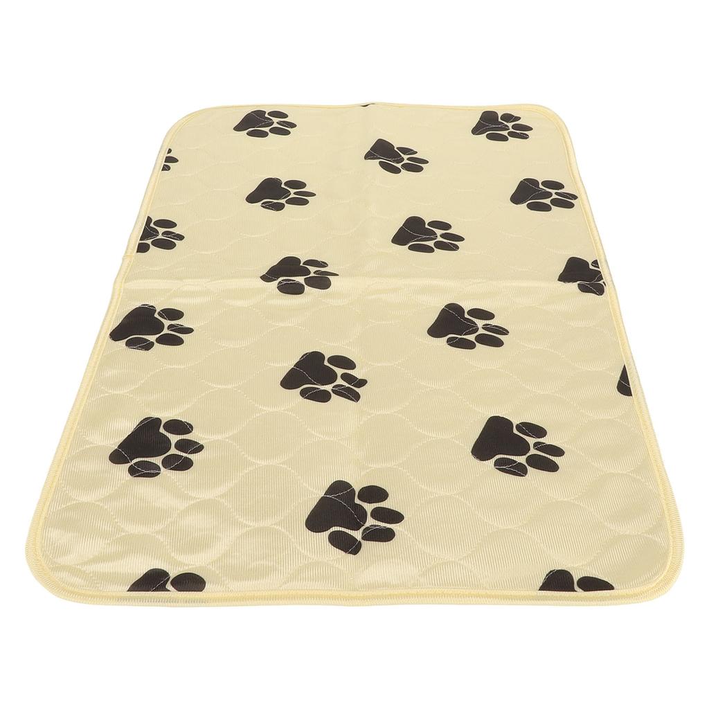Washable Dog Pee Pad Absorbent Waterproof Reusable Pet Training Pads for Dogs Cats Pets Beige