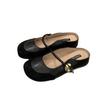 Inner Height Increase Mary Jane Bag Head Half Slippers Women's Summer Wear 2025 New French Round Head Light Mouth Versatile Sandals
