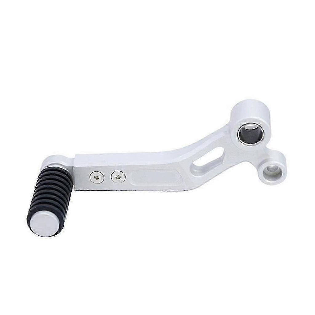 Motorcycle Folding Gear Shift Lever for 250SR SR250 Adjustable Length(Silver) Hwy