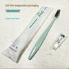 Longliqi Disposable Toothbrush and Toothpaste Kit