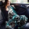 1pc Blue Dragon's Whisper Theme Blanket  Soft Throw for Home Decor, Perfect Gift, Suitable for All Seasons