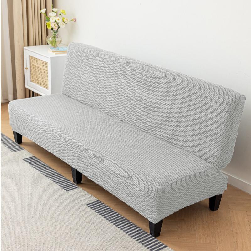 Elastic Thick Sofa Cover Without Armrests All Inclusive Anti Fouling Dustproof Skin Friendly Breathable Suitable For All Seasons Pad