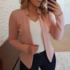 Business Jacket Suit Plus velikost Open Front Blazer All-match Polyester Business Jacket Suit