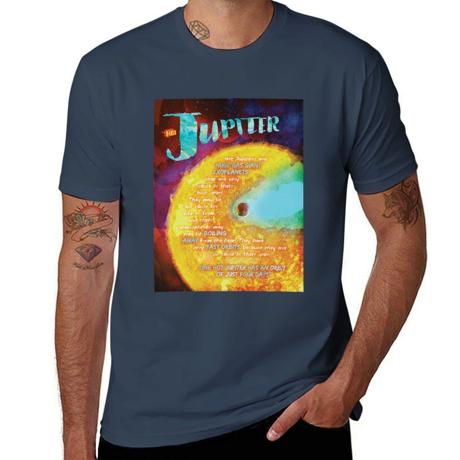 Hot Jupiter Tshirt Gym Wear Breathable Short Sleeve Tee S