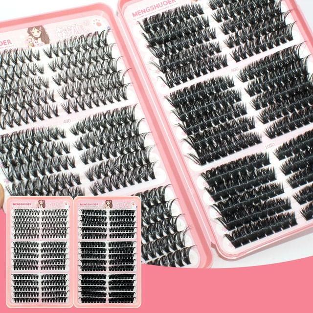 LuxeFlutter - Assorted Dense Multipack False Eyelashes Black - One Size