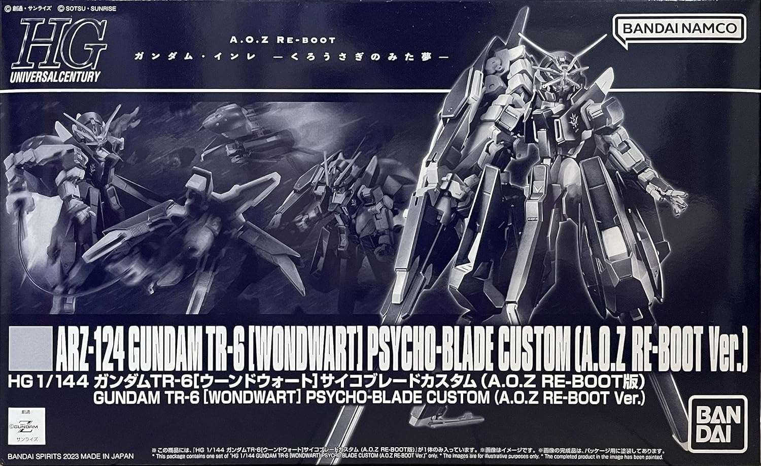 

BANDAI SPIRITS HG Гандам Психо Клинок Кастом 1/144 TR-6 [Вундворт] (Версия AOZ RE-BOOT)