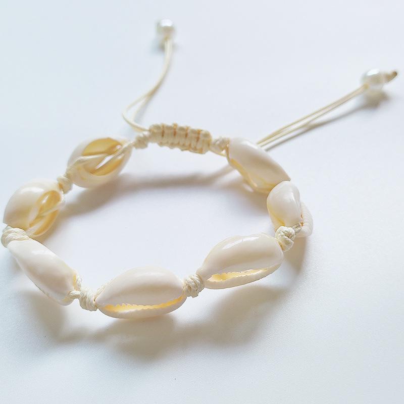 Bohemian Starfish & Turtle Anklet: Handmade Woven Cross-border INS Fashion Jewelry Bracelet.