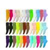Candy Color Chunky Socks for Men and Women - Autumn/Winter Solid Slimming Long Socks
