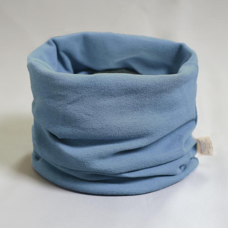 Class A Pure Cotton Baby Snood: Kids' Autumn/Winter Neck Warmer, Windproof Pullover Scarf for Boys & Girls.