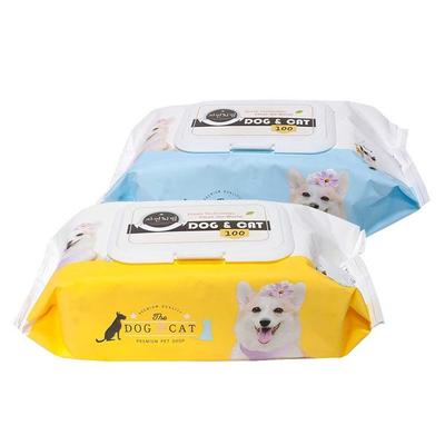 Like Nature, Dog&Cat Pet Wet Wipes Are Randomly Sent, 100 Sheets, 2 Packs., Korean Pet Shampoo