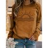 Women's Autumn and Winter Round Neck Long Sleeve T-Shirt