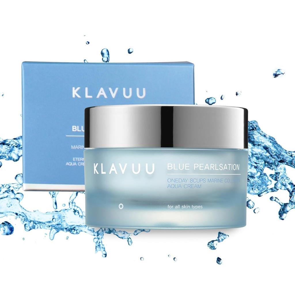 Klavuu Marine Collagen Aqua Gel Cream - Hydrating & Refreshing, 50ml
