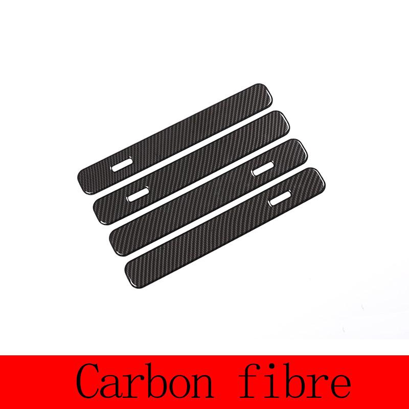 

ABS Matte black/Carbon Fiber For Land Rover Range Rover VELAR 2017-2026 Car Exterior Door Handle Trim Car Accessories