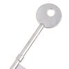 5Pcs Vault Zinc Alloy Flagpole Safe Key Single-Bitt Key Blank House Key Blanks For  Special Old Doors Key Emb
