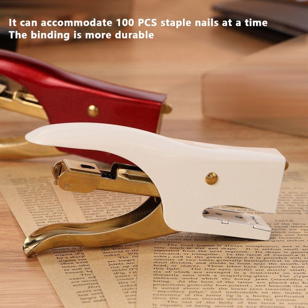 Heavy Duty Stapler Easy To Use Manual Stapling Machine Stapling Machine Paper Binding Supplies