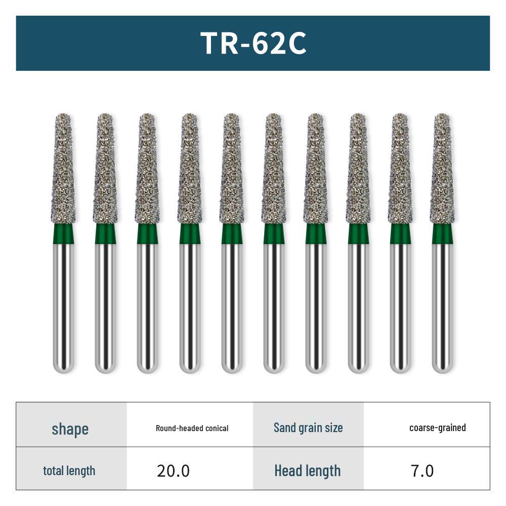 High-Speed Diamond Dental Burs for Polishing, Grinding, and Oral Care