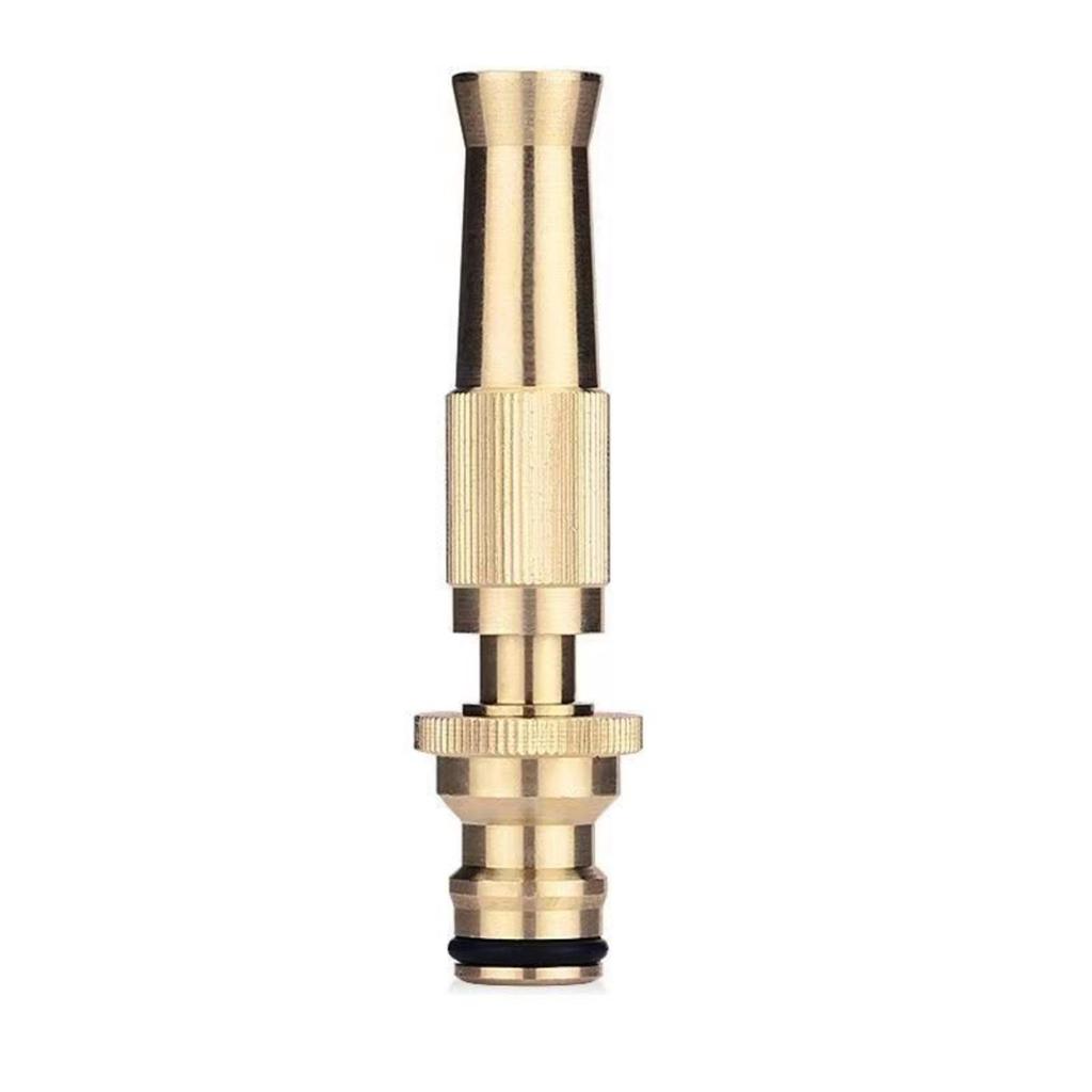 Brass Hose Connector 1/2 Inch Thread Standard Fitting Compatible with Automatic Washing Machine Water Tap Car Wash Spray Nozzle