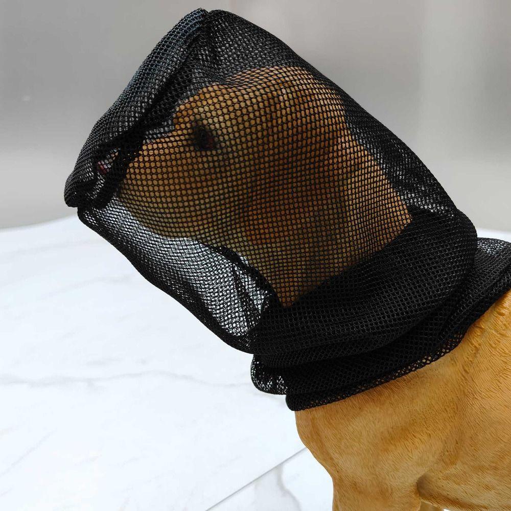 Breathable Pet Protective Veil Mesh Pet Facial Protection Mask  Suitable for Hiking Trips