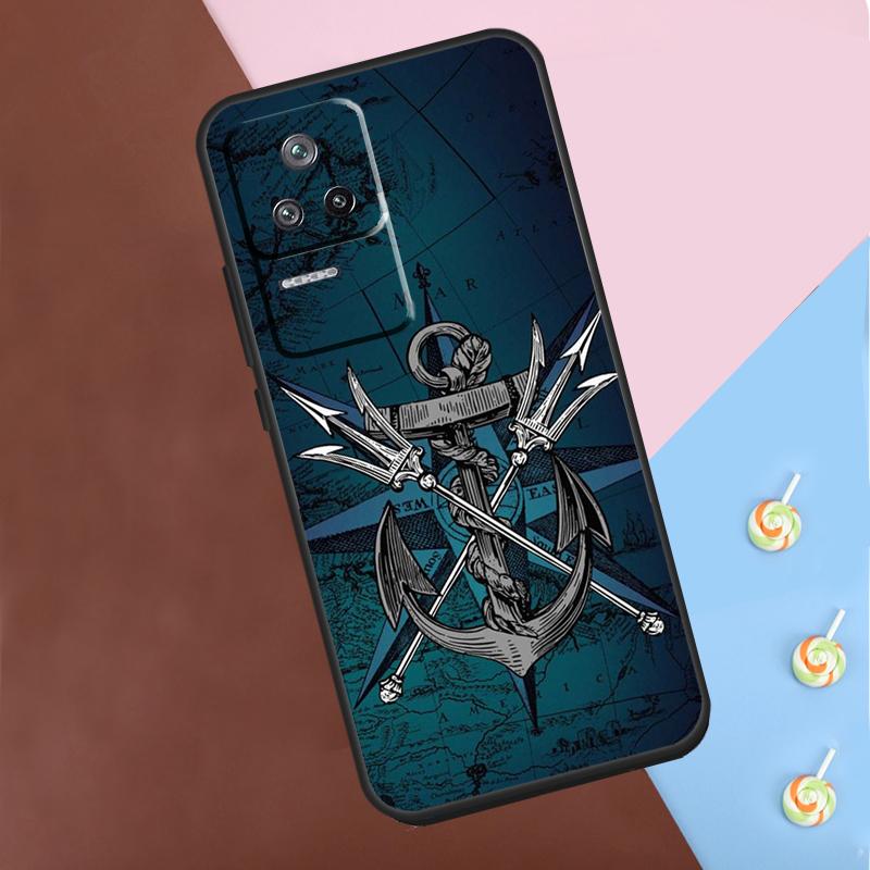 

Anchor Sea Beach Case For Xiaomi 13 14 13T Pro 11T 12T 12 Lite POCO X6 Pro X3 X4 X5 M6 Pro M5s F3 F5 Cover POCO F5