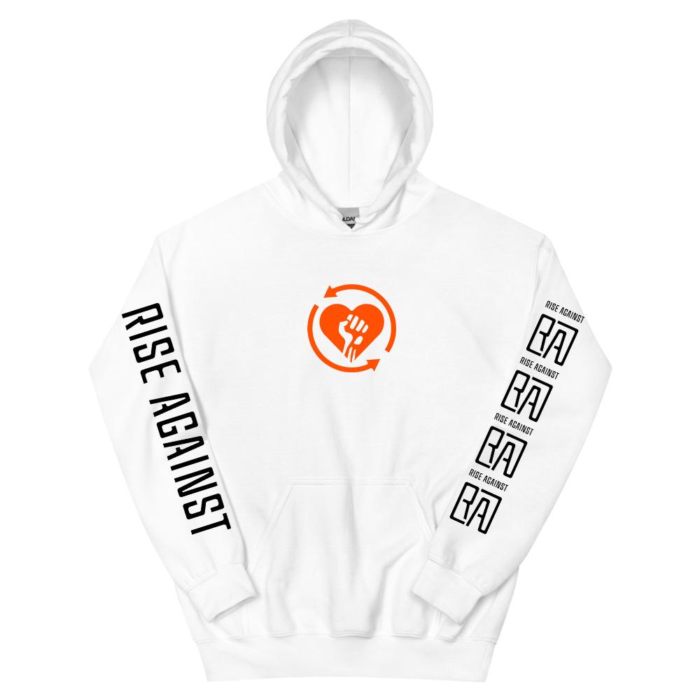 2025 Heartfist RA Printing Hoodies RISE AGAINST RICOCHET Album Sweatshirt Langarm Tasche Unisex Streetwear Herrenbekleidung Top