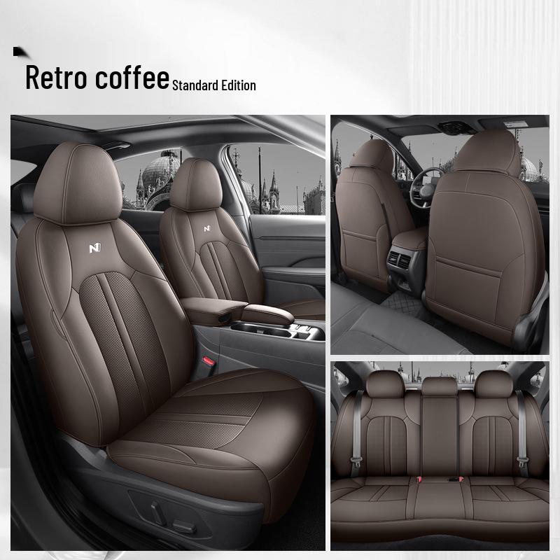 Eleventh Gen Sonata Leather Car Seat Cushion – Four Seasons Universal Model