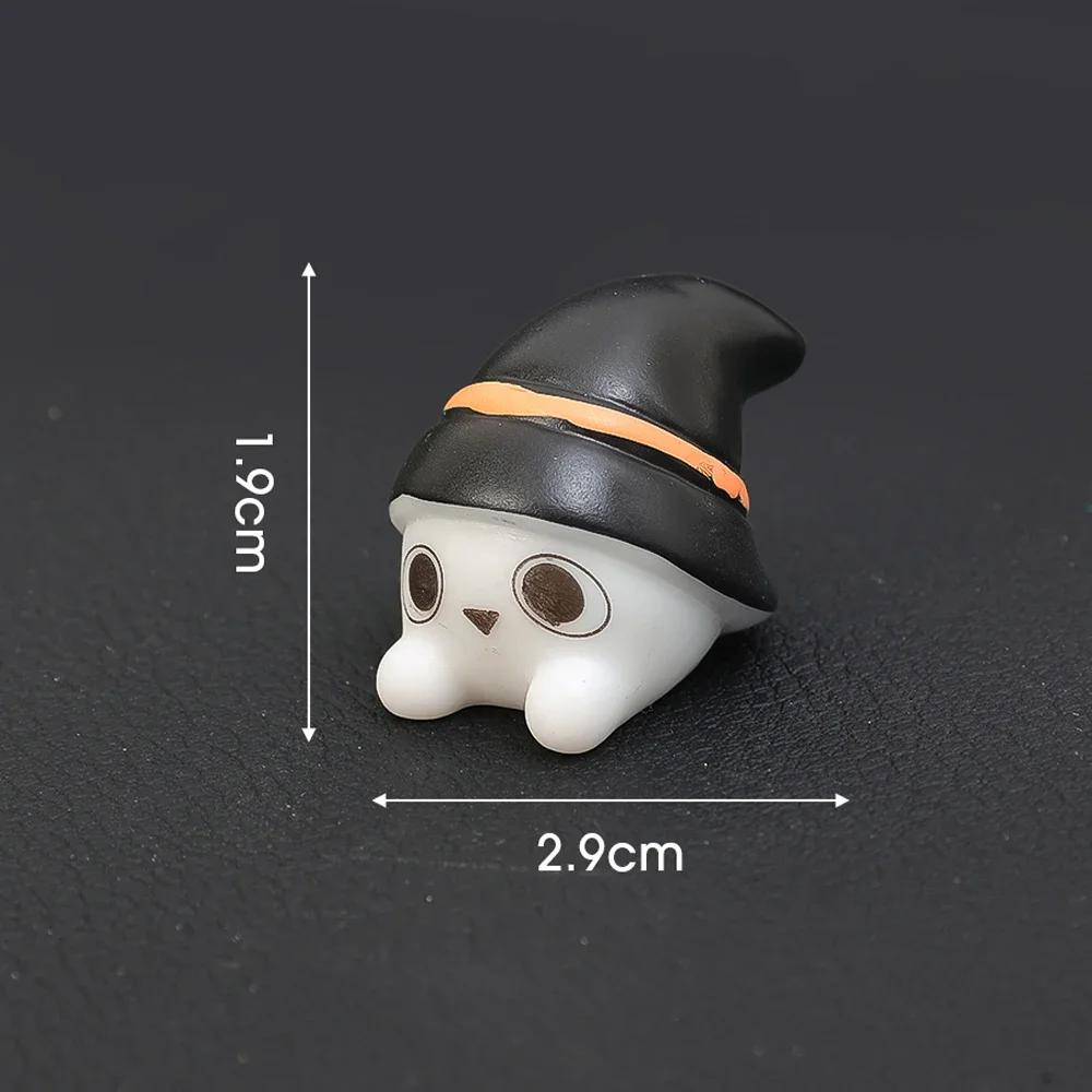 Halloween Creative Elf Car Ornaments Car Dashboard Center Console Pumpkin Ghost Mummy Ornament Car Interior Decor Accessories