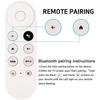 Huasheng G9N9N Bluetooth Voice Remote for Google TV Chromecast