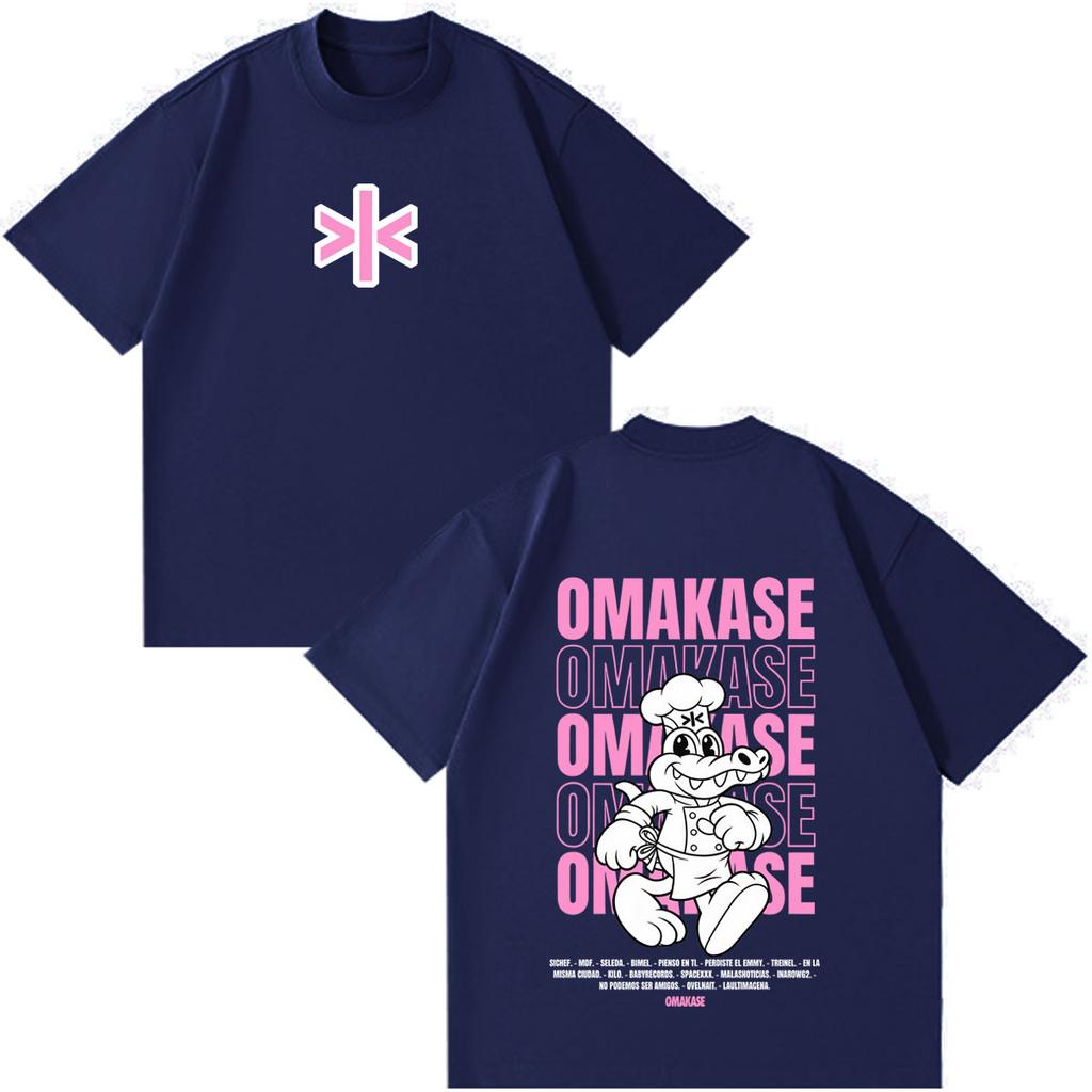 Alvaro Diaz Omakase Album 2026 Tour Print T Shirt Men Women Hip-hop T Shirt Short-sleeved Cotton Loose Casual Oversized T-shirts High Quality Tops